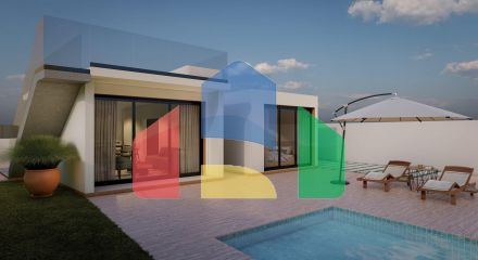 Ibizan-Style Villa in a Tranquil Spanish Village
