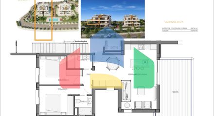 Новые апартаменты в Hacienda del Álamo Golf Resort, Мурсия