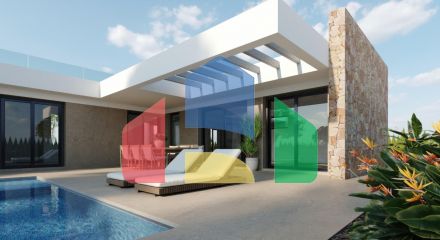 New Build Villas in Hacienda del Álamo Golf Resort, Murcia