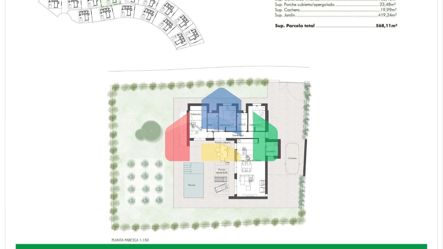 Новые виллы в Hacienda del Álamo Golf Resort, Мурсия