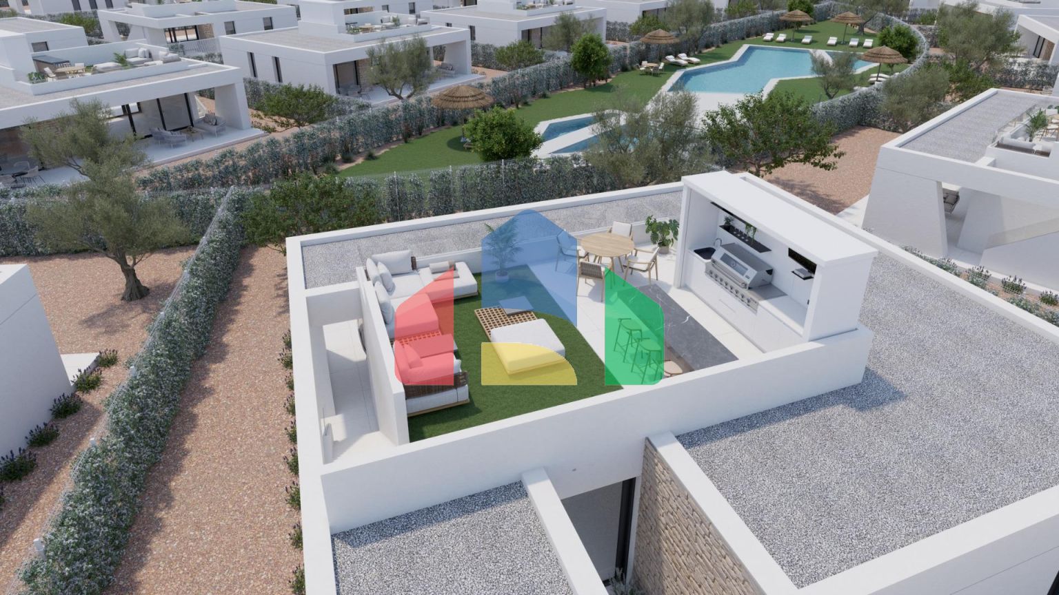 Эксклюзивные виллы в Hacienda del Álamo Golf Resort, Коста Кальида