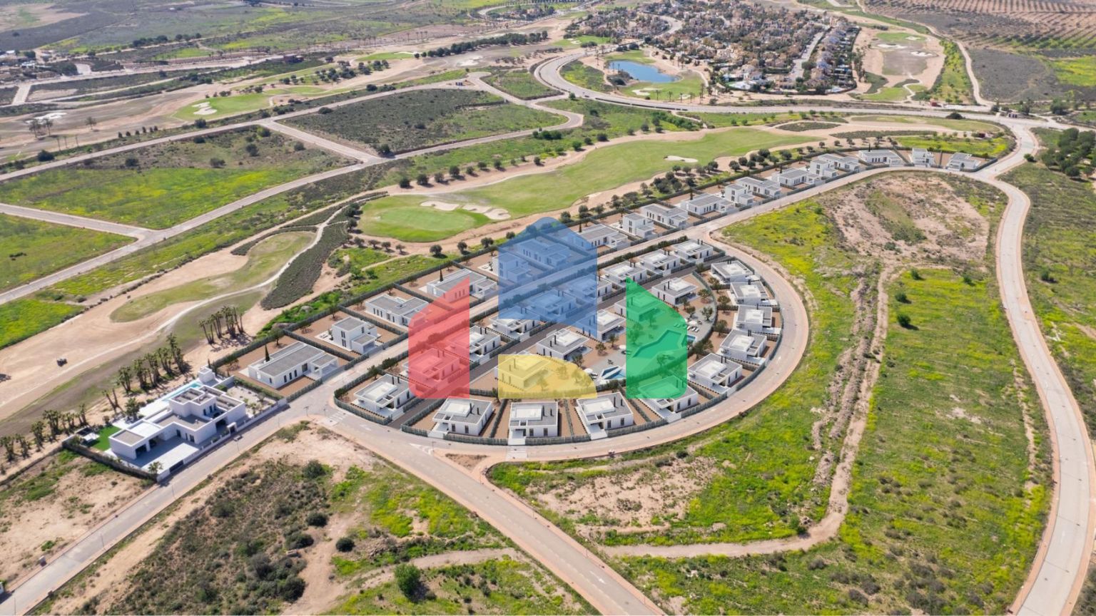 Эксклюзивные виллы на первой линии поля для гольфа в Хасиенда-дель-Аламо, Коста-Калида