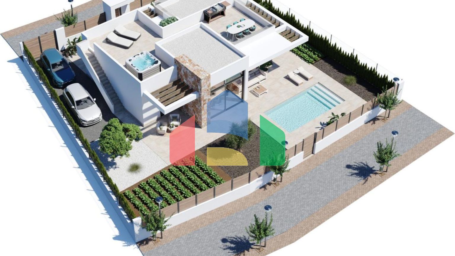 Новые виллы в Hacienda del Álamo Golf Resort, Мурсия