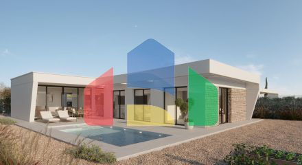 Эксклюзивные виллы на первой линии поля для гольфа в Хасиенда-дель-Аламо, Коста-Калида