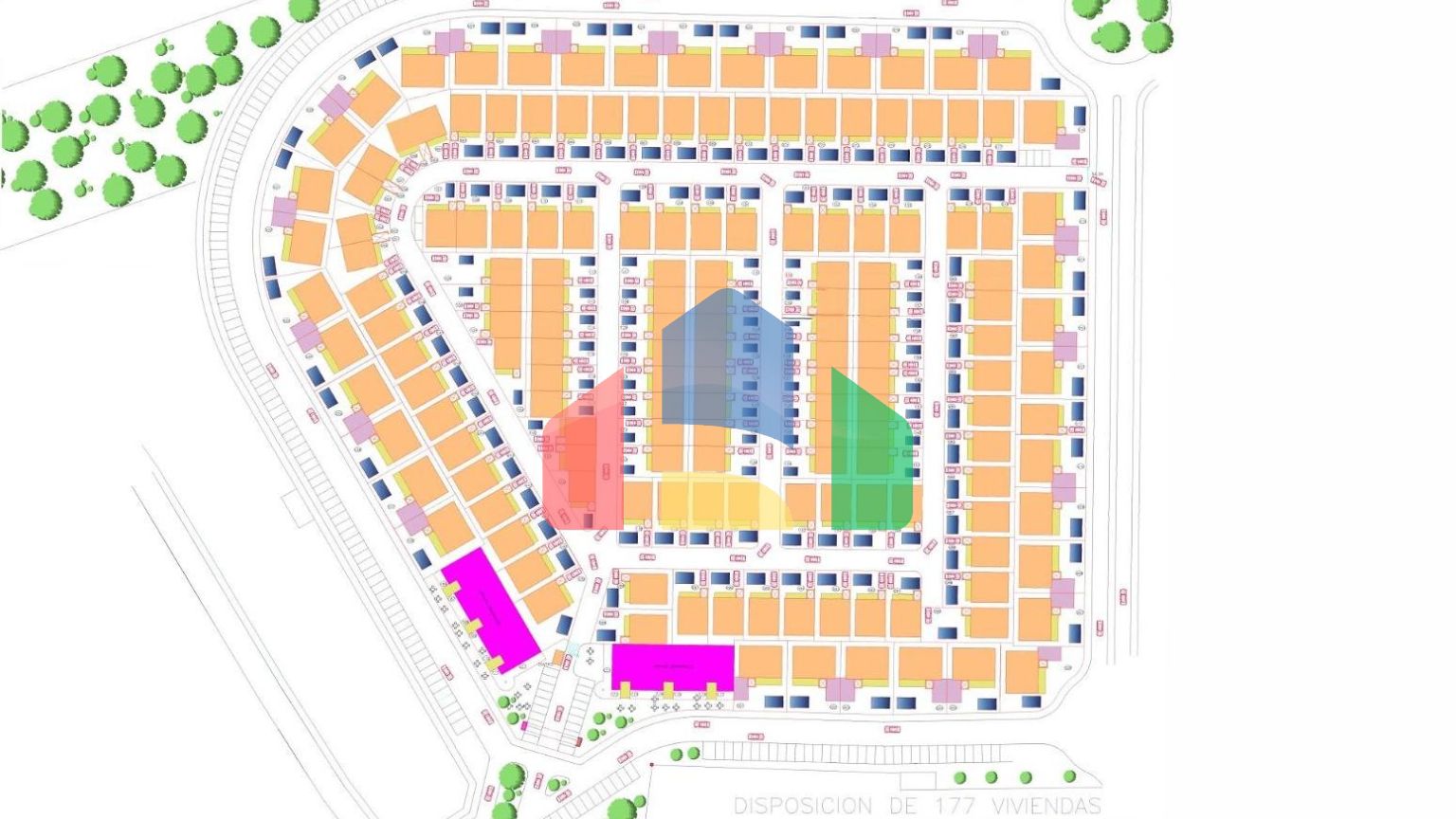 НОВЫЕ ТАУНХАУСЫ В ФУЭНТЕ АЛАМО, МУРСИЯ