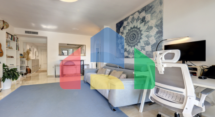 Красиво меблированный апартамент с 2 спальнями и 2 ванными комнатами на первом этаж в Эстепоне