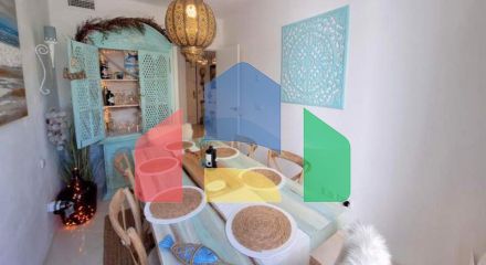 Просторная квартира на первом этаже с садом и южной ориентацией в Касаресе