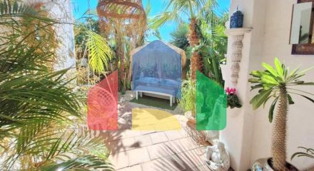 Просторная квартира на первом этаже с садом и южной ориентацией в Касаресе