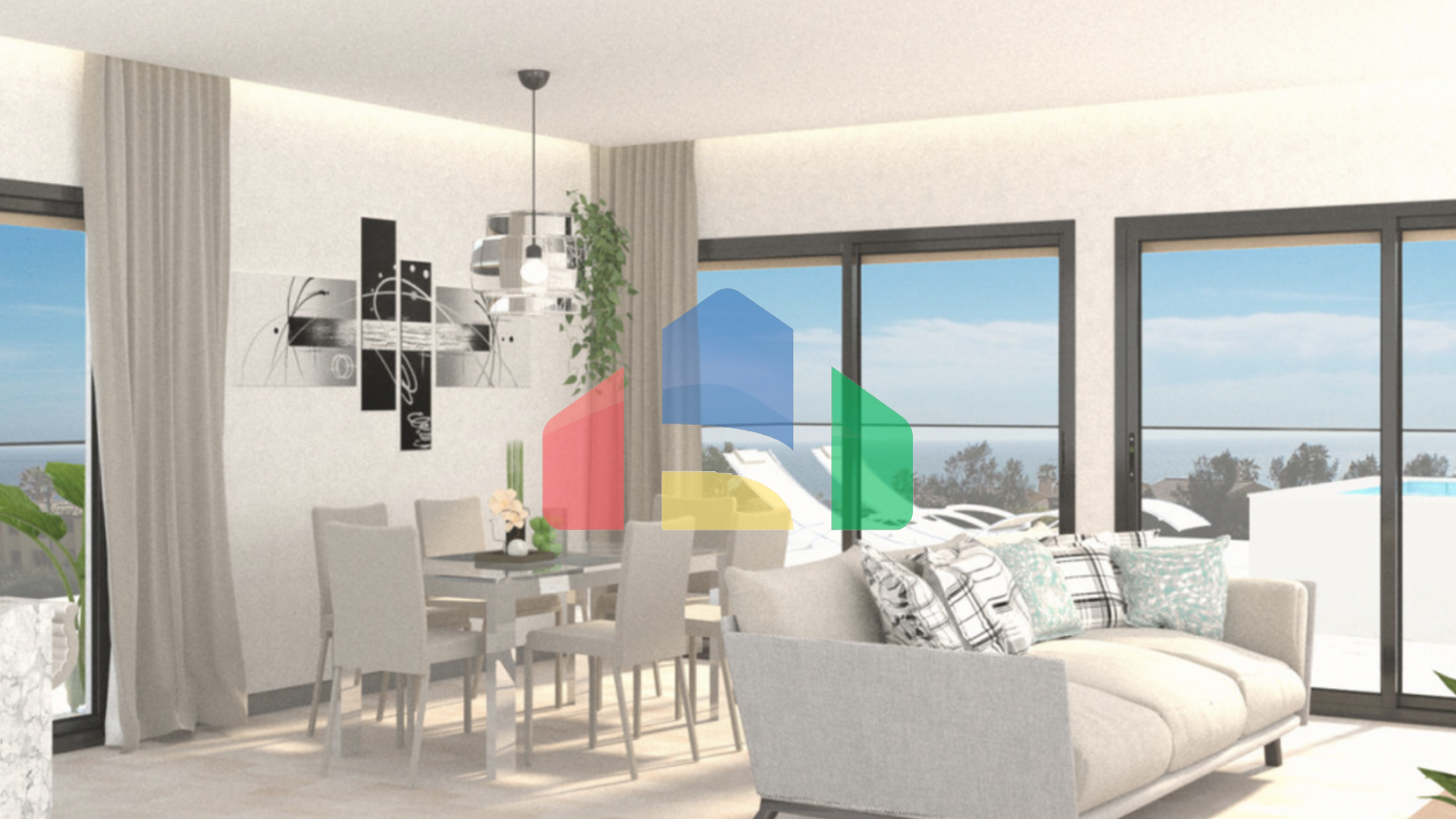 Совершенно новая квартира с двумя спальнями в Касаресе, Эстепоне