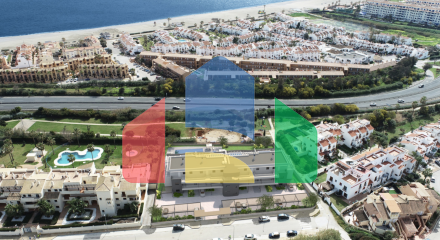 Совершенно новая квартира с двумя спальнями в Касаресе, Эстепоне