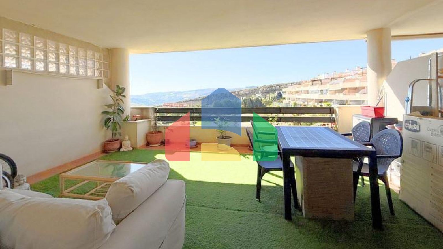 (EN) Opportunity ! Nice apartment with terrace, golf and sea views, in Casares Costa