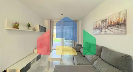 (EN) Beautiful ground floor apartment with terrace, private garden, and sea views in Casares Costa!
