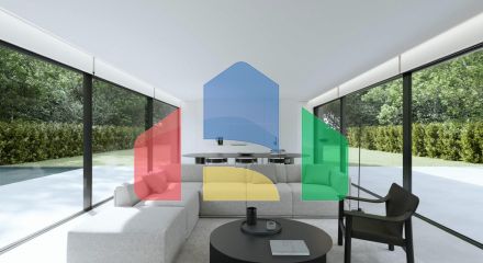 Дома на одну семью с частным бассейном