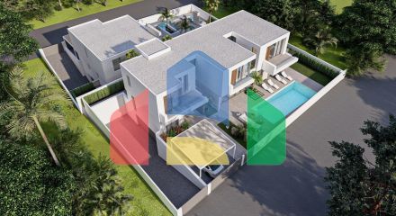 Новая роскошная вилла с бассейном в Альбире