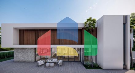 Новая роскошная вилла с бассейном в Альбире