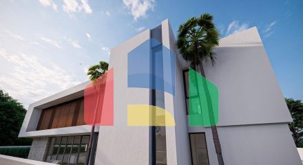 Новая роскошная вилла с бассейном в Альбире