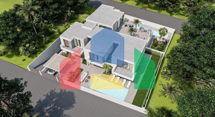 Новая роскошная вилла с бассейном в Альбире