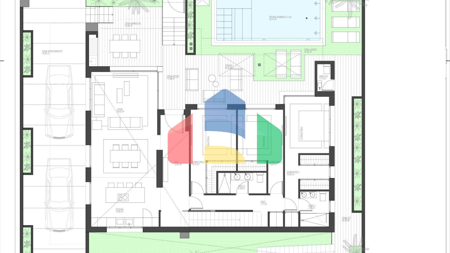 НОВЫЕ ВИЛЛЫ В ЧАСТНОМ ЗАКРЫТОМ КУРОРТЕ В ПРОВИНЦИИ МУРСИЯ