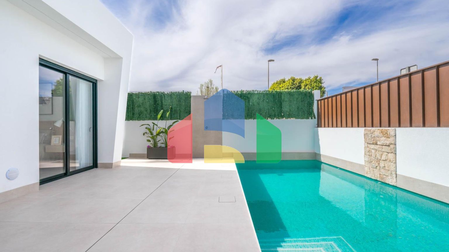 Новые независимые виллы с частным бассейном и солярием в Рольдане, Торре-Пачеко