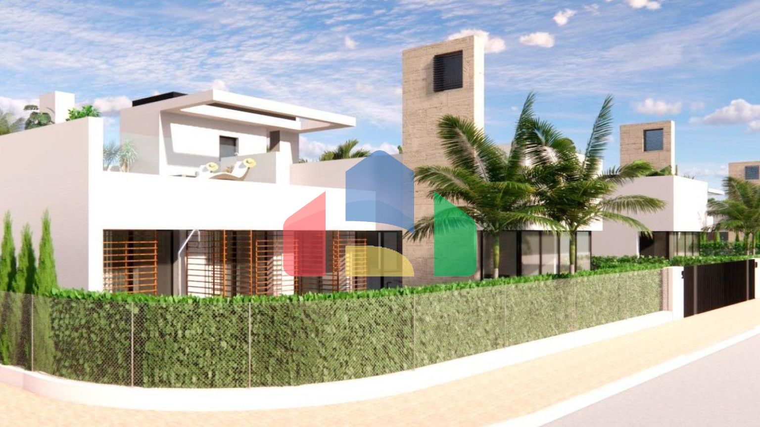 НОВЫЕ ВИЛЛЫ В ЧАСТНОМ ЗАКРЫТОМ КУРОРТЕ В ПРОВИНЦИИ МУРСИЯ