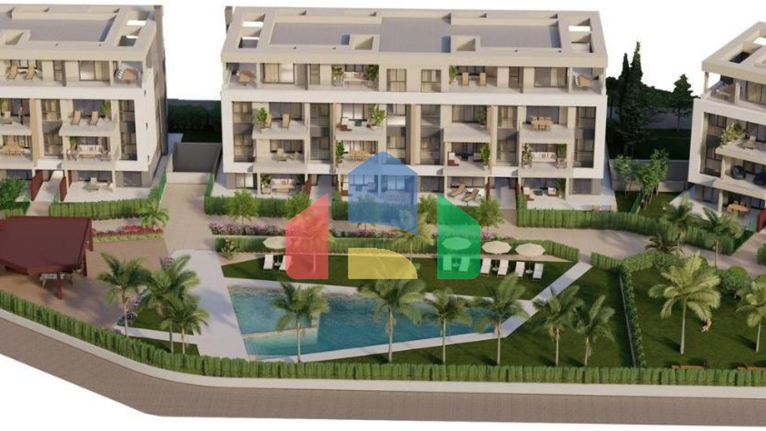 НОВЫЙ ЖИЛОЙ КОМПЛЕКС В ЧАСТНОМ ЗАКРЫТОМ КУРОРТЕ В ПРОВИНЦИИ МУРСИЯ