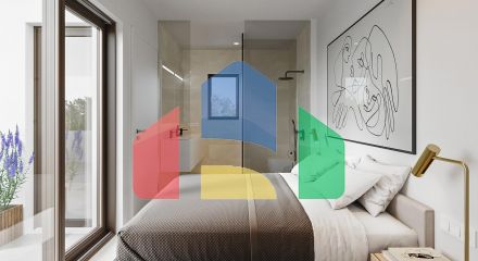 Новые виллы в эксклюзивном закрытом курорте в Мурсии, рядом с пляжем Мар Менор