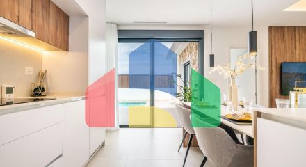 Newly built detached villas with private pool in Roldán, Torre-Pacheco