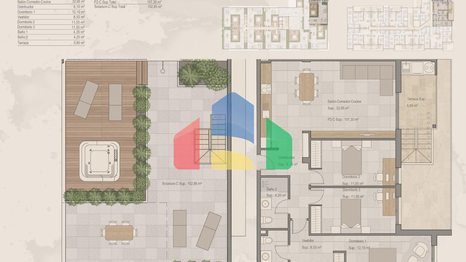 НОВЫЕ ПЕНТХАУСЫ В ТОРРЕ-ПАЧЕКО