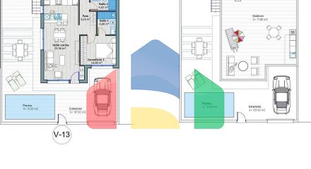 NEW BUILD SEMI-DETACHED VILLAS IN TORRE-PACHECO