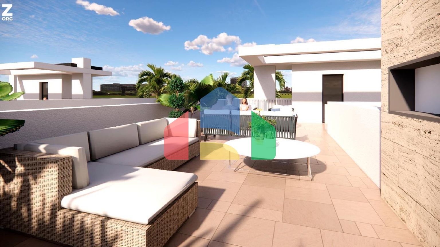 Комплекс из 4 вилл в Торре-Пачеко (Мурсия)