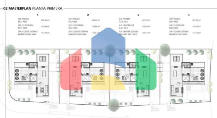 Комплекс из 4 вилл в Торре-Пачеко (Мурсия)