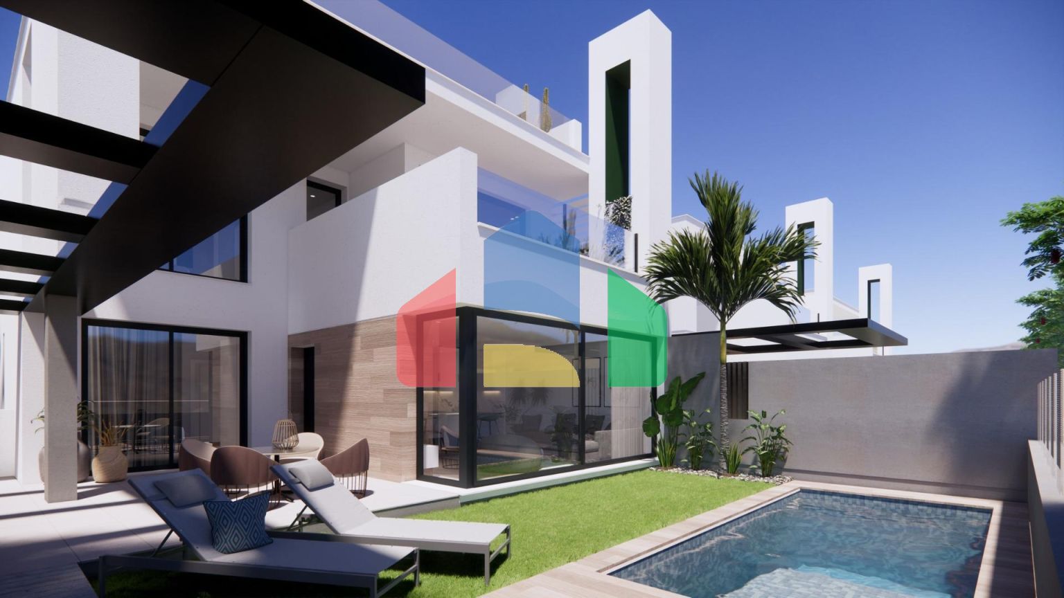 НОВЫЕ ВИЛЛЫ В ЧАСТНОМ ЗАКРЫТОМ КУРОРТЕ В ПРОВИНЦИИ МУРСИЯ