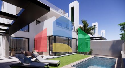 НОВЫЕ ВИЛЛЫ В ЧАСТНОМ ЗАКРЫТОМ КУРОРТЕ В ПРОВИНЦИИ МУРСИЯ