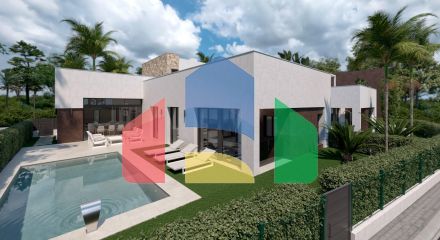 НОВЫЕ ВИЛЛЫ В ЧАСТНОМ ЗАКРЫТОМ КУРОРТЕ В ПРОВИНЦИИ МУРСИЯ