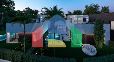 НОВЫЕ ВИЛЛЫ В ЧАСТНОМ ЗАКРЫТОМ КУРОРТЕ В ПРОВИНЦИИ МУРСИЯ