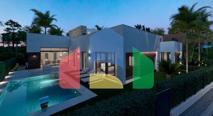 НОВЫЕ ВИЛЛЫ В ЧАСТНОМ ЗАКРЫТОМ КУРОРТЕ В ПРОВИНЦИИ МУРСИЯ