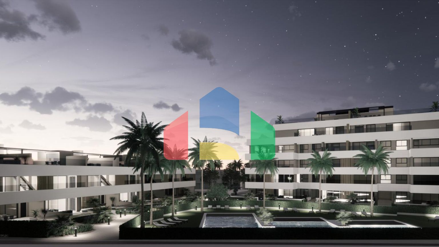 НОВЫЙ ЖИЛОЙ КОМПЛЕКС В ЧАСТНОМ ЗАКРЫТОМ КУРОРТЕ В ПРОВИНЦИИ МУРСИЯ