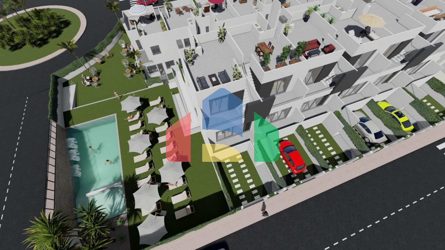 Продажа новых таунхаусов в Коксе — 44 современных дома с удобствами