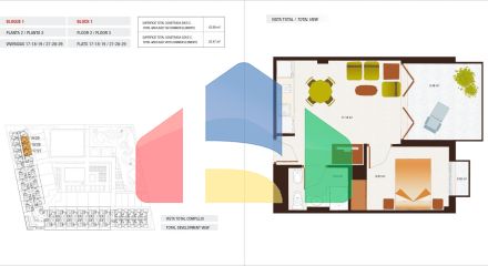 Квартира в Арчена с видом на долину Рикоте и рядом с бальнеологическим курортом