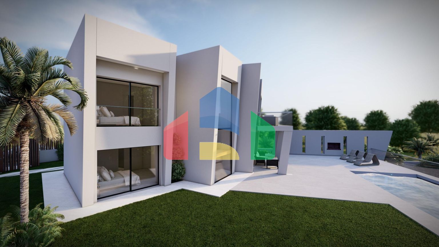 Невероятная роскошная вилла с видом на море