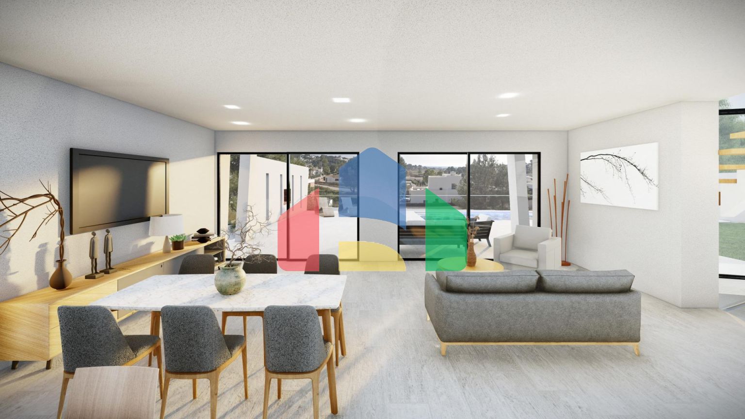 Невероятная роскошная вилла с видом на море