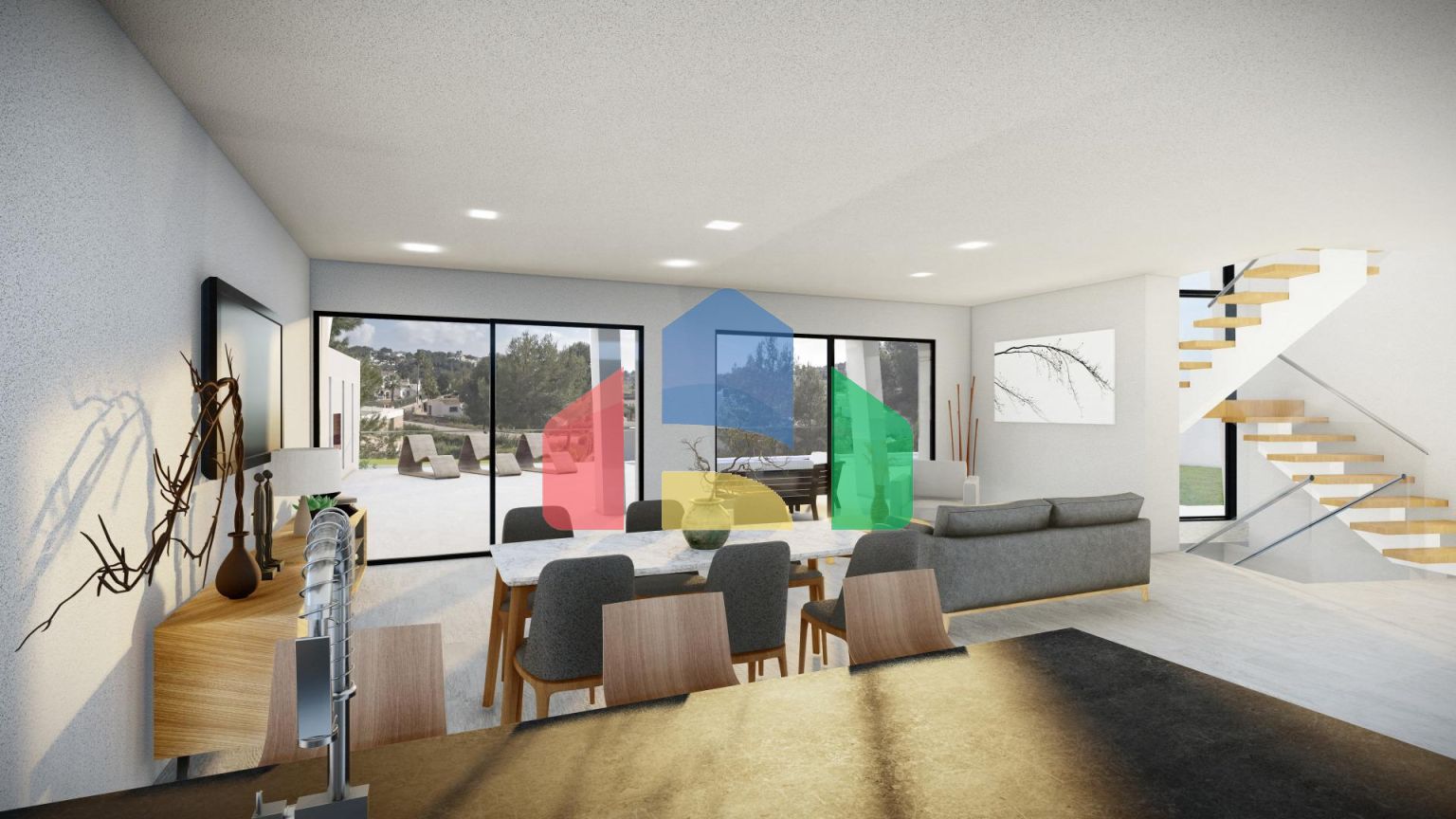 Невероятная роскошная вилла с видом на море