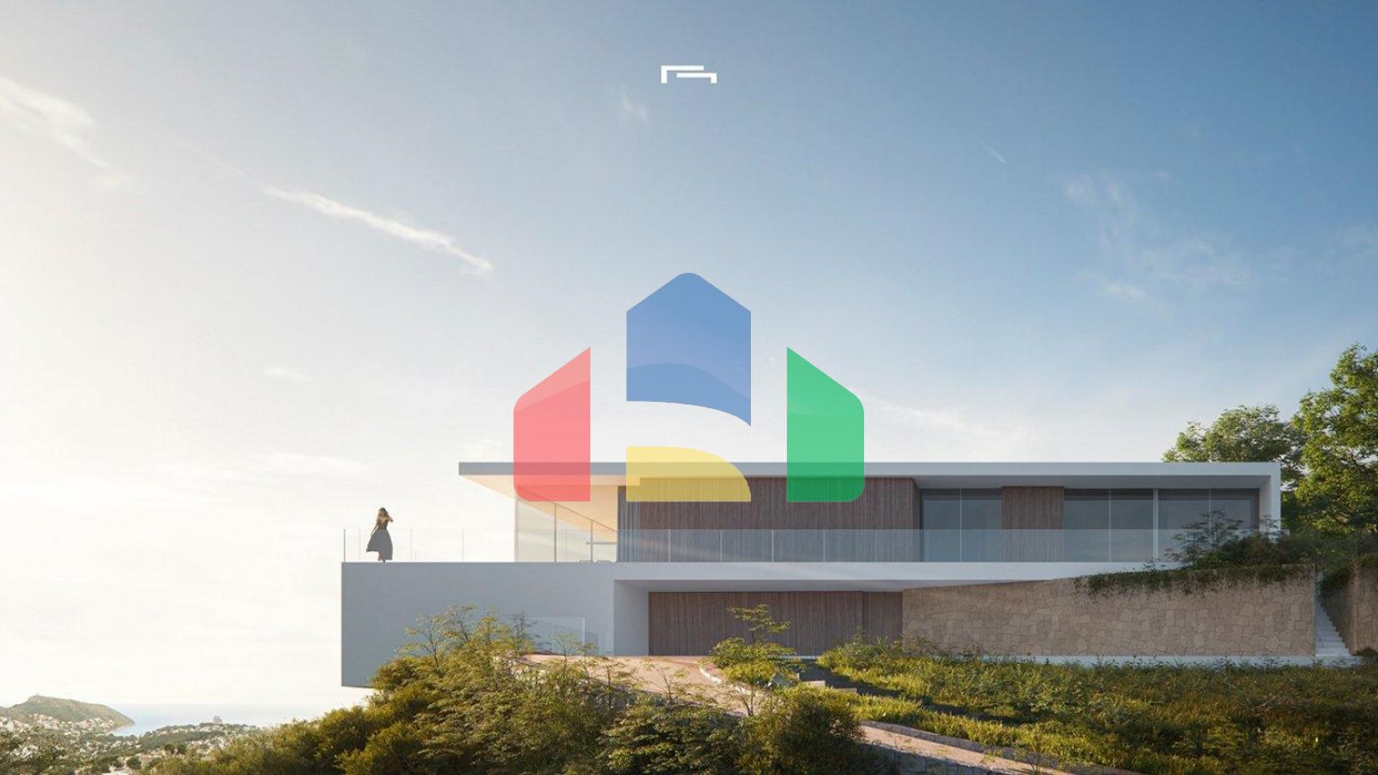 РОСКОШНАЯ ВИЛЛА НОВОЙ ПОСТРОЙКИ С ВИДОМ НА МОРЕ В МОРАЙРЕ