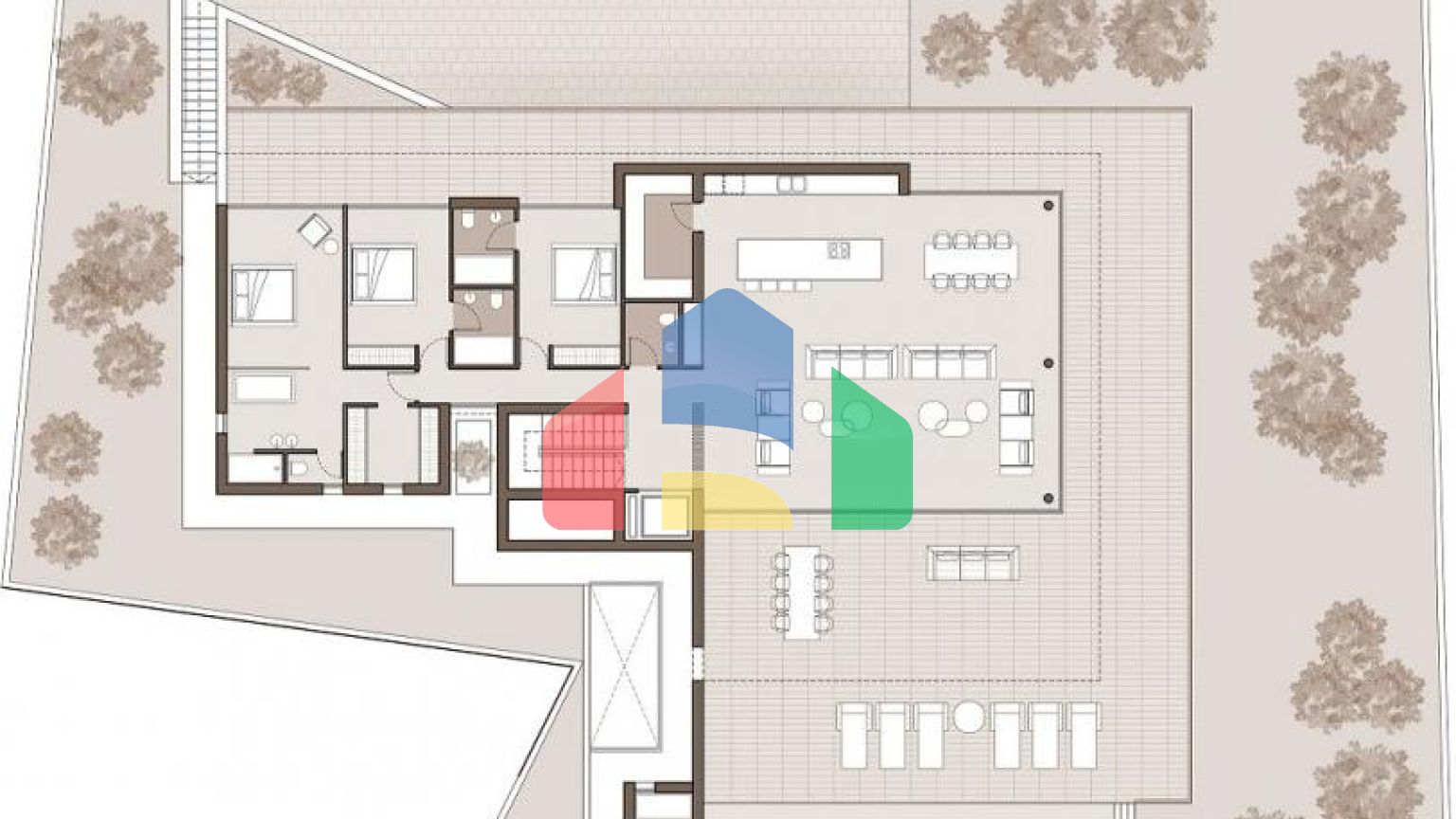 РОСКОШНАЯ ВИЛЛА НОВОЙ ПОСТРОЙКИ С ВИДОМ НА МОРЕ В МОРАЙРЕ