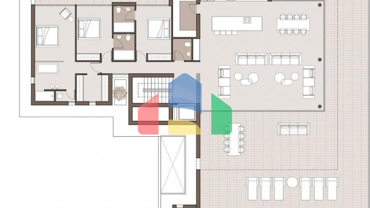 РОСКОШНАЯ ВИЛЛА НОВОЙ ПОСТРОЙКИ С ВИДОМ НА МОРЕ В МОРАЙРЕ