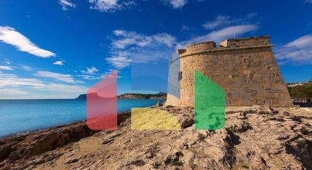 РОСКОШНАЯ ВИЛЛА НОВОЙ ПОСТРОЙКИ С ВИДОМ НА МОРЕ В МОРАЙРЕ