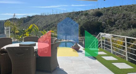 Superb House with Sea View and Private Pool in San Miguel de Salinas