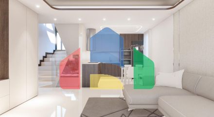 Жилой комплекс, состоящий из 6 новых отдельно стоящих вилл.