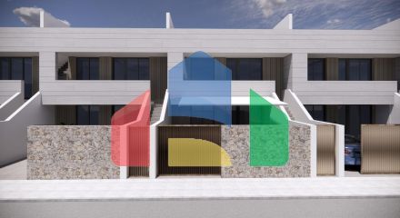 Новые бунгало с частным бассейном в Сантьяго-де-ла-Рибера