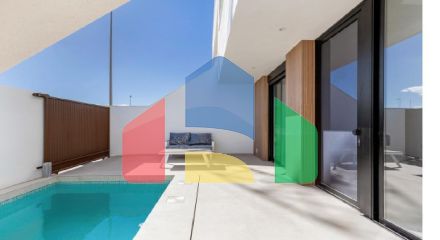 Новые бунгало с частным бассейном в Сантьяго-де-ла-Рибера